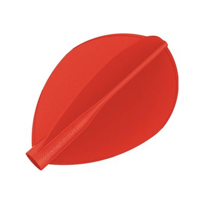 8 Flight Red Teardrop Pro Dart Flights
