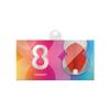 8 Flight Red Teardrop Pro Dart Flights view 3