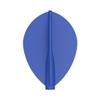 8 Flight Blue Teardrop Pro Dart Flights view 2