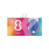 8 Flight Blue Teardrop Pro Dart Flights view 3