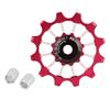 Derailleur Pulley Aluminum Sealed Bearing Wheel Wheel Rear Derailleur Pulleys 12T Ceramic Aluminum Wheel Rear Fit 4/5/6mm Screws Support 7/8/9/10 Speed view 1