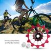 Derailleur Pulley Aluminum Sealed Bearing Wheel Wheel Rear Derailleur Pulleys 12T Ceramic Aluminum Wheel Rear Fit 4/5/6mm Screws Support 7/8/9/10 Speed view 4