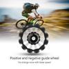 Derailleur Pulley, Lightweight Ceramic Bearing Sealed Bicycle Pulley for Road Mountain BMX Cyclists Daily Maintenance view 3
