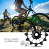 Derailleur Pulley, Lightweight Ceramic Bearing Sealed Bicycle Pulley for Road Mountain BMX Cyclists Daily Maintenance view 4