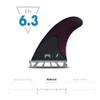 Mayhem Honeycomb Thruster Fins view 2