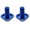 2Pcs M5 * 12mm Water Bottle Cage Bolts Bottle Holder Screw Fixed Stem Bolts(Blue) view 4