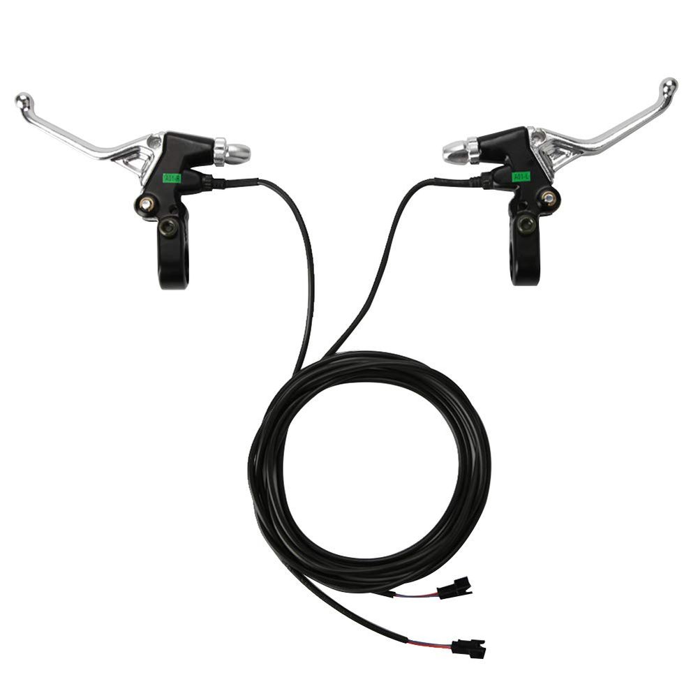 Fafeims 1 Pair Aluminium Alloy Brake Handle Grip Brake Handlebar Brake Lever Set