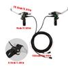 Fafeims 1 Pair Aluminium Alloy Brake Handle Grip Brake Handlebar Brake Lever Set view 3