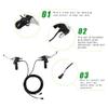 Fafeims 1 Pair Aluminium Alloy Brake Handle Grip Brake Handlebar Brake Lever Set view 4