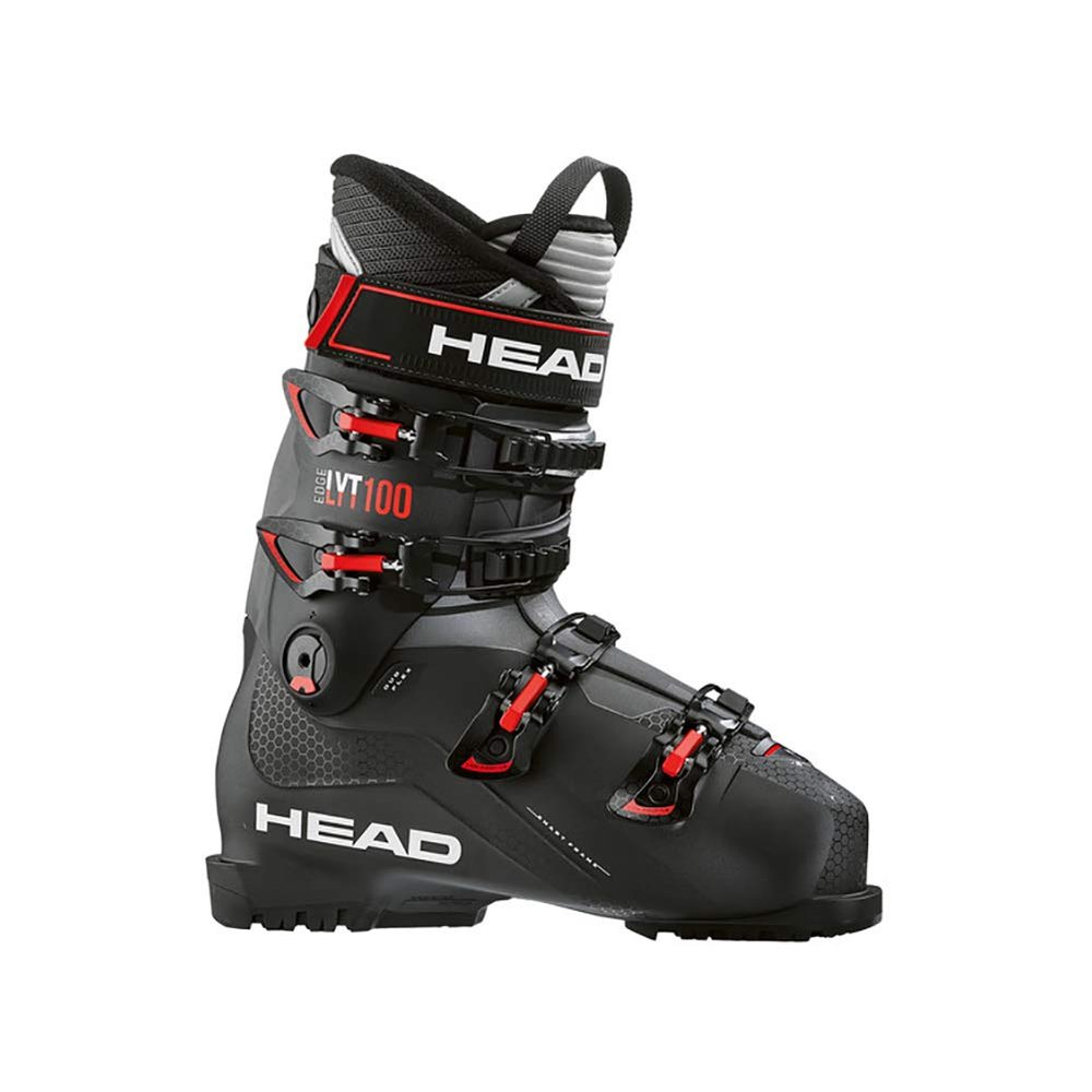 Head Unisex Edge LYT 100 Allride Ski Boots, Black/Red, 295