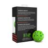 Velocity Outdoor Pickleball Balls, 6 Pack in Green - USAPA Approved Official Size and Weight 40 Hole Pickleballs view 2