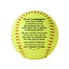 Personalized Custom Softball- Dad to Son - Mom to Son - Grandpa to Grandson - Grandma to Grandson - Graduation Birthday Wedding Anniversary (to Our Granddaughter) view 1