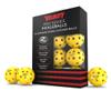 Velocity Outdoor Pickleball Balls, 12 Pack in Yellow - USAPA Approved Official Size and Weight 40 Hole Pickleballs view 1