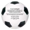 Personalized Custom Soccer Ball - Dad to Son - Mom to Son - Grandpa to Grandson - Grandma to Grandson - Graduation Birthday Wedding (Full Size Regulation, to Our Granddaughter) view 1