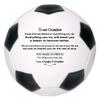 Personalized Custom Soccer Ball - Dad to Son - Mom to Son - Grandpa to Grandson - Grandma to Grandson - Graduation Birthday Wedding (Full Size Regulation, to Our Grandson) view 1