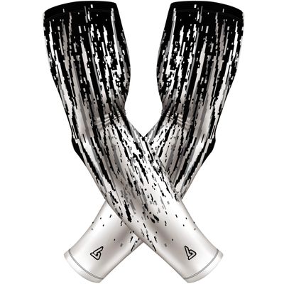 B-Driven Sports Premium Pro-Fit Compression Arm Sleeves for Men Women & Youth 44 Graphic Designs Improve Circulation Reduce Muscle Fatigue Enhance Performance for Baseball Football & More (1 Pair)