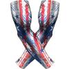 B-Driven Sports Premium Pro-Fit Compression Arm Sleeves for Men Women & Youth 44 Graphic Designs  Improve Circulation Reduce Muscle Fatigue Enhance Performance for Baseball Football & More (1 Pair) view 1
