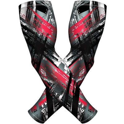 B-Driven Sports Premium Pro-Fit Compression Arm Sleeves for Men Women & Youth 44 Graphic Designs Improve Circulation Reduce Muscle Fatigue Enhance Performance for Baseball Football & More (1 Pair)