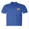ALLNTRENDS Men's Polo T Shirt Army National Guard Embroidered USA Military (M, Royal Blue) view 1
