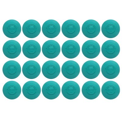 Velocity Practice Lacrosse Balls - 1, 2, 3, 6, 12, 18, 24, 36, 60 and 120 Packs - Official Size and Weight - Teal