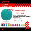 Velocity Practice Lacrosse Balls - 1, 2, 3, 6, 12, 18, 24, 36, 60 and 120 Packs - Official Size and Weight - Teal view 2
