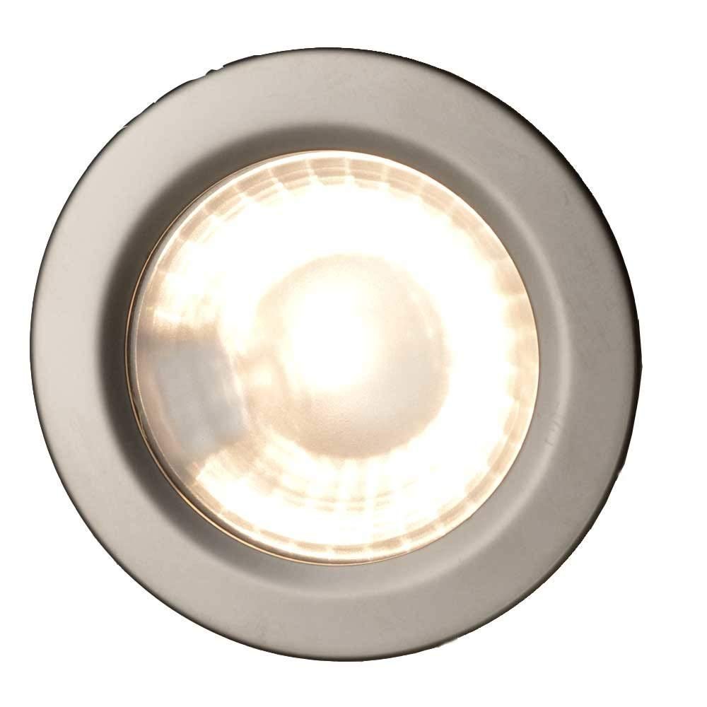 Imtra Boat Courtesy Down Light 1LSH30303-K1 | Portland Brushed Nickel 12V 10W Xenon