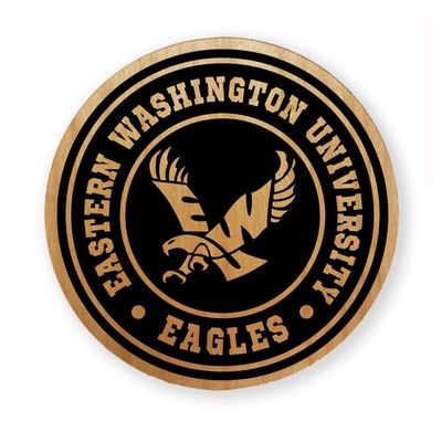Eastern Washington Eagles Alderwood Coasters - Set of 4