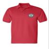 ALLNTRENDS Men's Polo T Shirt Army National Guard Embroidered USA Military (L, Red) view 1