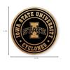 Iowa State Alderwood Coasters - Set of 4 view 2