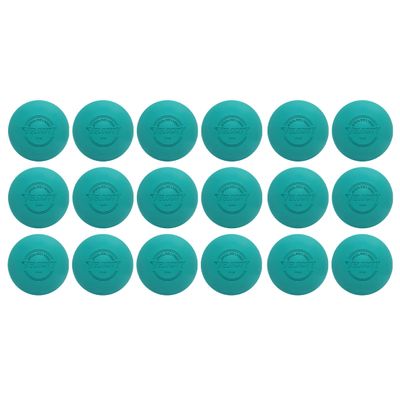 Velocity Practice Lacrosse Balls - 1, 2, 3, 6, 12, 18, 24, 36, 60 and 120 Packs - Official Size and Weight - Teal
