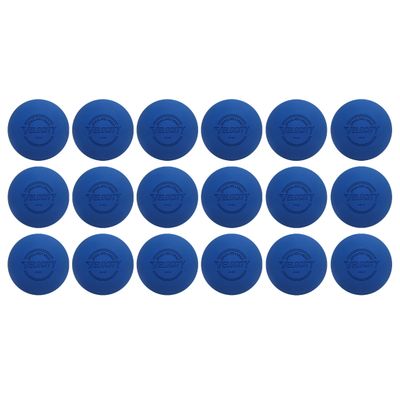 Velocity Practice Lacrosse Balls - 1, 2, 3, 6, 12, 18, 24, 36, 60 and 120 Packs - Official Size and Weight - Royal Blue