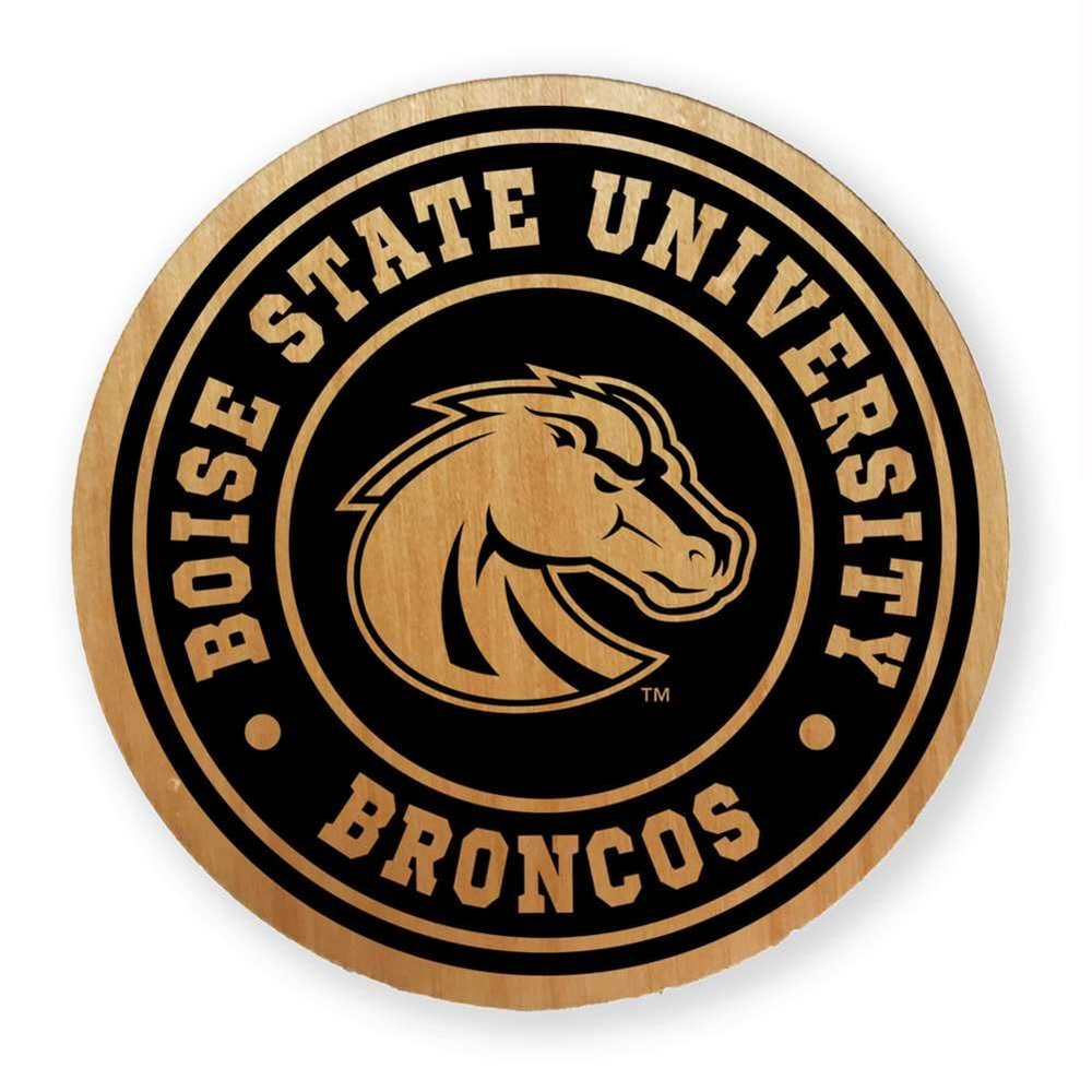 Boise State Broncos Alderwood Coasters - Set of 4