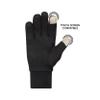 FOCO GLVNFWMNTXT NFL Dallas Cowboys Wordmark High End Gripped Texting Gloves, Team Color, One Size view 3