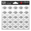 Custom Award Decals Upload Artwork Sticker Set (100 Decals) The Original Award Decals Premium 20mil Thick 1" Helmet Decals Made in The USA Since 1976 view 1