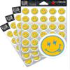 Custom Award Decals Upload Artwork Sticker Set (100 Decals) The Original Award Decals Premium 20mil Thick 1" Helmet Decals Made in The USA Since 1976 view 4