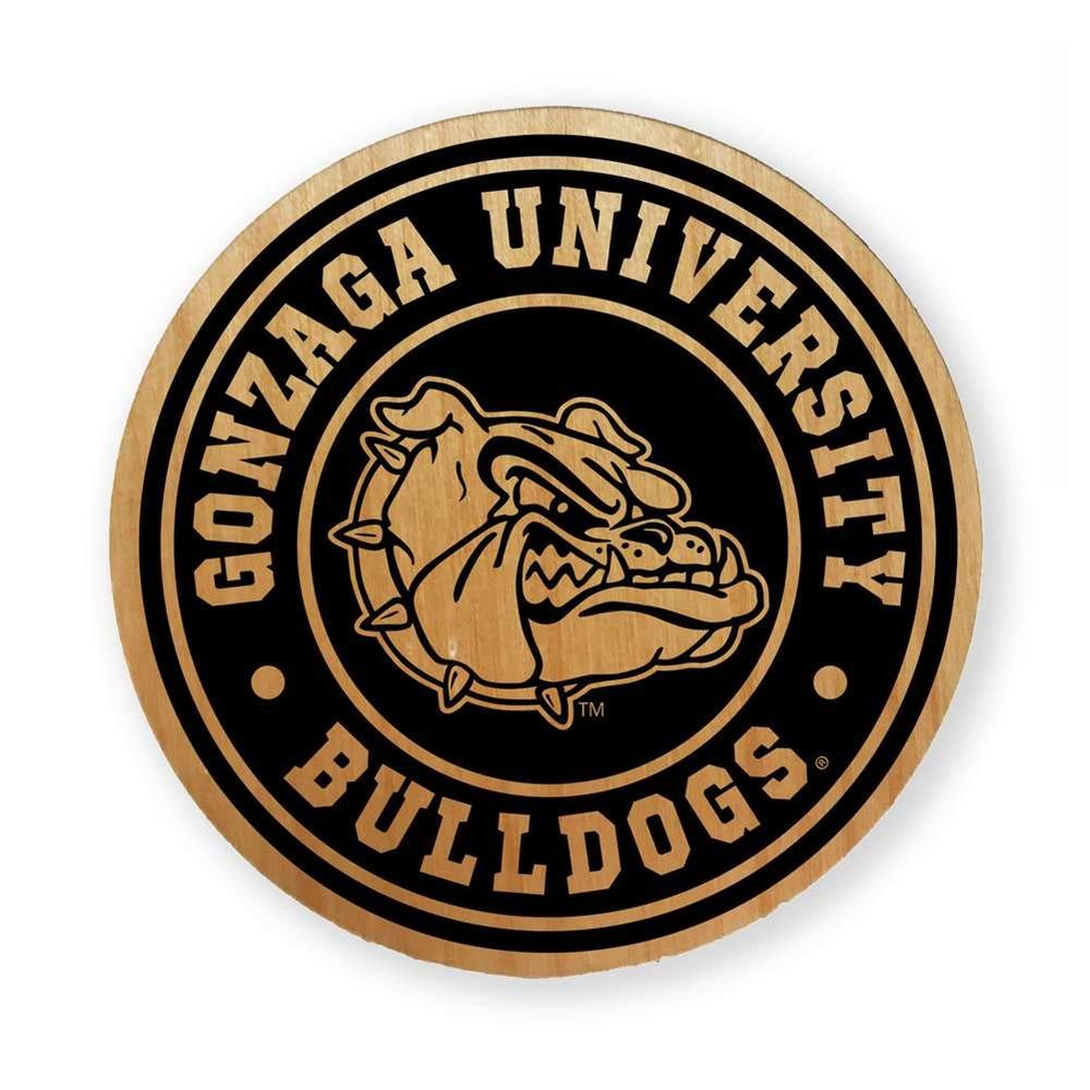Gonzaga Bulldogs Alderwood Coasters - Set of 4