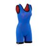 Matman USA Womens & Girls Reversible Wrestling Singlet Freestyle Greco Roman Folkstyle Blue/Red Made in U.S.A. (Royal/Red, 3X-Large) view 1