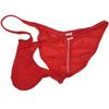 OROCOJUCO 5-Pack Men Whale Tail Bikini Bodybuilding Contest Posing Trunks Competition Suit Physique Briefs Size Medium view 4