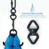 Harkla Swing Swivel (30 kN, 6,744 lbs Rated Breaking Point) - Rotational Device for Swing or Aerial Rig - Frictionless 360 Degree Eye to Eye Swivel view 4