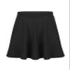 Aislor Kids Big Girls High Waist A-Line Pleated Skirts Lightweight Stretchy Knee Length Mini Skirt Black 12 Years view 4