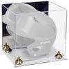 Acrylic Display Case for Baseball Batting Helmet Premium Baseball Display Case with Clear Base and Polished Edges Durable Display Cases for Collectibles .Dim: 12.25" L x 10" W x 10.5" H (A012-GR) view 1