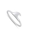 High Polish Wave Ocean Shark Ring New .925 Sterling Silver Band Size 7 view 2