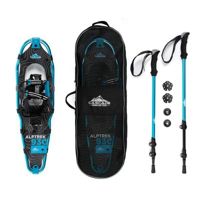 Cascade Mountain Tech Alptrek Snowshow Kit