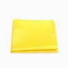 fortunatever Mens Solid Satin Pocket Square(Lemon Yellow) view 2
