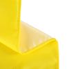 fortunatever Mens Solid Satin Pocket Square(Lemon Yellow) view 3