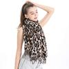 Adela Boutique Snakeskin Pattern Scarves Winter thick Soft Wrap Scarf Neckerchief Pashmina Bandana (Leopard grain-B, one size) view 4