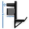 Yes4All Power Rack J-Hooks 2x2 + Weight Holder Attachment 2x2 view 2