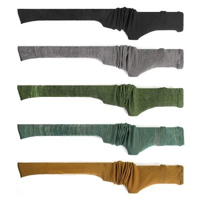 5-Pack Extra-Thick Gun Socks for Rifles and Shotguns, 54 x 4 Inch Sleeves