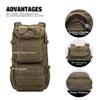 Mardingtop Tactical Backpacks Molle Hiking daypacks for Motorcycle Camping Hiking Military Traveling,25L Backpack view 4