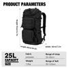 Mardingtop Tactical Backpacks Molle Hiking daypacks for Motorcycle Camping Hiking Military Traveling,25L Backpack view 2